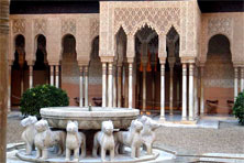 Löwenbrunnen in der Alhambra